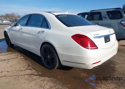 2017 Mercedes-Benz S 550 4Matic из США, поврежденный, VIN WDDUG8FB6HA313666